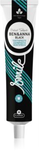 BEN&ANNA Toothpaste Black Organisk tandkräm med aktivt kol 75 ml
