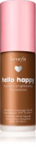 Benefit Hello Happy Flawless Brightening Foundation frissítő folyékony make-up SPF 15