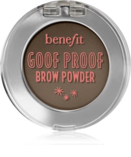 Benefit Goof Proof Brow Powder púder na obočie odtieň 3,5 Neutral Medium Brown 1,9 g