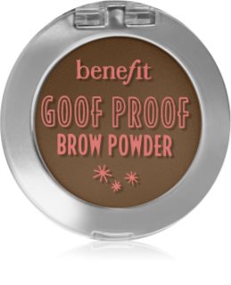 Benefit Goof Proof Brow Powder pudra antakiams atspalvis 3,75 Warm Medium Brown 1,9 g