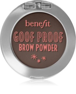 Benefit Goof Proof Brow Powder Pūderis uzacīm (tonis) 4 Warm Deep Brown 1,9 g