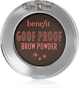Benefit Goof Proof Brow Powder púder na obočie odtieň 4,5 Neutral Deep Brown 1,9 g