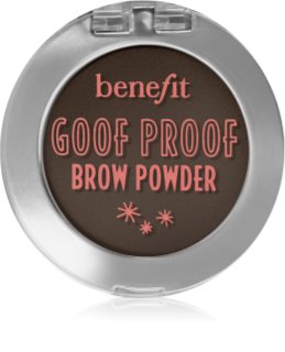 Benefit Goof Proof Brow Powder Pūderis uzacīm (tonis) 4,5 Neutral Deep Brown 1,9 g