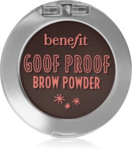 Benefit Goof Proof Brow Powder Pūderis uzacīm (tonis) 5 Warm Black Brown 1,9 g