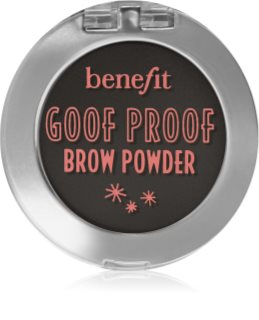 Benefit Goof Proof Brow Powder Puder för ögonbryn Skugga 6 Cool Soft Black 1,9 g