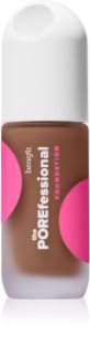 Benefit The POREfessional Foundation das flüssige aufhellende Make-up mit Niacinamid Farbton 34C Legendary 30 ml