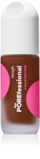Benefit The POREfessional Foundation élénkítő folyékony make-up niacinamiddal árnyalat 38C Magnetic 30 ml
