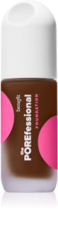 Benefit The POREfessional Foundation élénkítő folyékony make-up niacinamiddal árnyalat 39N Winner 30 ml