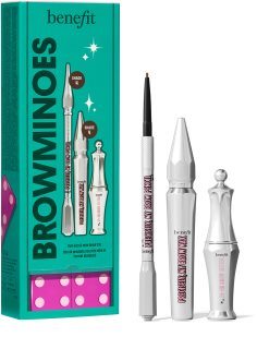Benefit BROWminoes antakių priemonių rinkinys atspalvis 4 Warm Deep Brown atspalvis 3.5 Medium Brown 1 vnt.