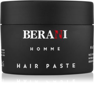 BERANI Homme Hair Paste gel modelator pentru coafura pentru păr pentru bărbați 100 ml