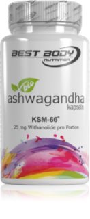 Best Body Nutrition Ashwagandha Caps Nahrungsergänzungsmittel aus Kräutern 60 KAP