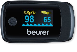 BEURER PO 45 oxymeter s pulzomerom čierny 1 ks