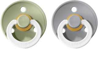 BIBS Colour Natural Rubber Size 2: 6+ months knupis