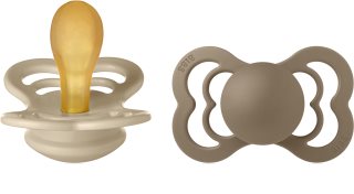 BIBS Supreme Natural Rubber Size 2: 6+ months Schnuller