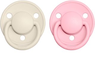 BIBS De Lux Natural Rubber Size 1: 0+ months dudlík