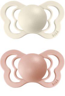 BIBS Couture Natural Rubber Size 2: 6+ months dudlík