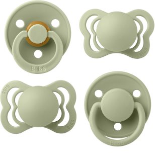 BIBS Try-It Size 1: 0+ months set for children from birth Sage