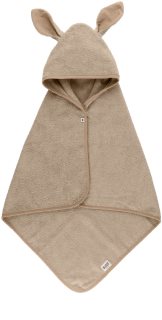 BIBS Kangarooo Hoodie Towel Handtuch mit Kapuze Vanila 65 x 65 mc 1 St.