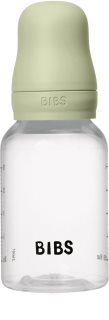 BIBS Anti-Colic Baby Bottle Latex buteliukas nuo pilvo dieglių su guminiu žinduku Sage 150 ml