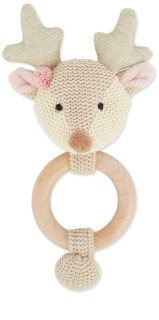 Bieco Grasping Toy with Rattle Fawn lelu mukana helistin 0 m+ 1 kpl