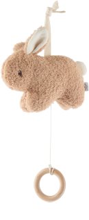 Bieco Musical Toy Bunny Fine kontrastní závěsná hračka s melodií 1 ks