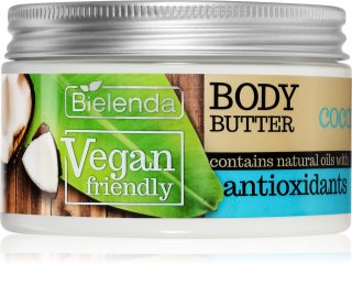 Bielenda Vegan Friendly Coconut tělové máslo s hydratačním účinkem 250 ml