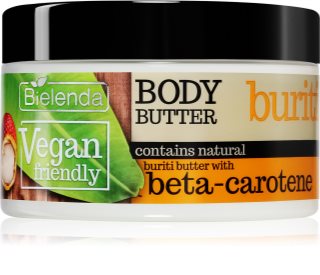 Bielenda Vegan Friendly Buriti beurre corporel pour un effet naturel 250 ml
