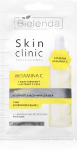 Bielenda Skin Clinic Professional Vitamin C masque hydratant éclaircissant pour la nuit 8 g