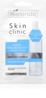Bielenda Skin Clinic Professional Hyaluronic Acid máscara de noite hidratante efeito calmante 8 g