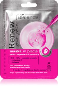 Bielenda Renew Your Skin masque tissu effet régénérant 18 g