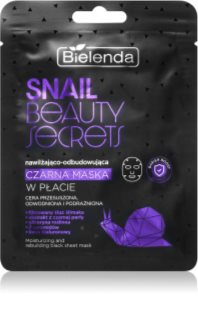 Bielenda Snail Beauty Secrets Niisutav näo lehtmask kuivale ja kahjustatud nahale 1 tk