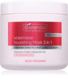 Bielenda Professional Body Program Watermelon Nourishing Mask 3in1 εντατικά ενυδατική και θρεπτική μάσκα για το σώμα 600 ml