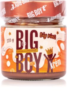 Big Boy Big King Krém s lískovými ořechy s mlékem a karamelem ořechová pomazánka 220 g