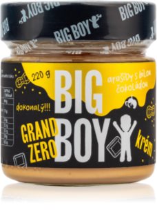 Big Boy Grand Zero Peanuts and White Chocolate orechová nátierka s čokoládou 220 g