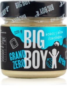 Big Boy Grand Zero Coconut and White Chocolate kokosová nátierka s čokoládou 220 g