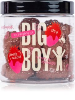 Big Boy Jahody v mléčné čokoládě mrazem sušené ovoce v čokoládě 120 g