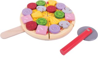Bigjigs Toys Cutting Pizza conjunto de brinquedos 3y+ 1 un.