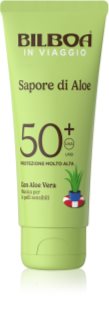 Bilboa Sapore di Aloe Travel protetor solar com aloe vera SPF 50+ 75 ml