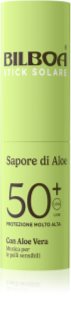 Bilboa Sapore di Aloe Stick Protetor solar em stick com aloe vera SPF 50+ 10 ml