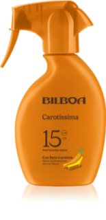 Bilboa Carotissima Trigger Solspray Med betakaroten SPF 15 250 ml