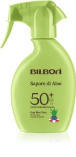 Bilboa Sapore di Aloe Trigger spray bronzeador com aloe vera SPF 50+ 250 ml