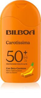 Bilboa Carotissima Crema Bräunungsmilch mit Betakarotin SPF 50+ 200 ml