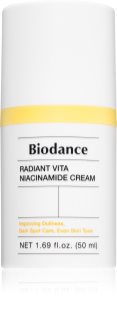 Biodance Radiant Vita Niacinamide Cream Moisturizing and Nourishing Cream to brighten and smooth the skin 50 ml