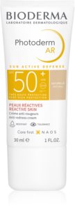 Bioderma Photoderm AR Tinted Protective Anti-Redness Cream For Sensitive Reactive Skin SPF 50+ Skugga Natural 30 ml