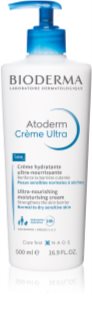 Bioderma Atoderm Cream nourishing body cream for normal to dry sensitive skin fragrance-free Bottle with Pump 500 ml
