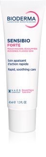 Bioderma Sensibio Forte creme hidratante e apaziguador para a pele sensível com tendência a aparecer com vermelhidão 40 ml