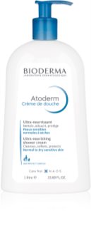 Bioderma Atoderm Shower Cream θρεπτική κρέμα ντους για κανονική εως ξηρή ευαίσθητη επιδερμίδα 1000 ml