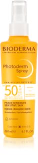 Bioderma Photoderm Sprej SPF 50+ leite solar protetor em spray SPF 50+ 200 ml