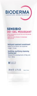 Bioderma Sensibio DS+ Gel Moussant gel de limpeza para pele sensível 200 ml