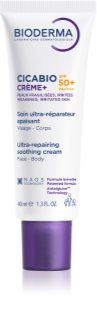 Bioderma Cicabio Créme+ SPF 50+ creme facial SPF 50+ 40 ml